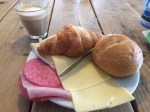 Typical European-styled breakfast