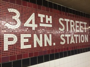 Arrived in New York. "E" train to Queens and the hostel.