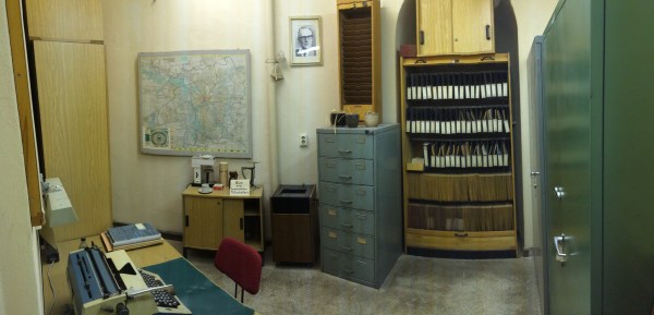 Die Runde Ecke, first occupied by the SS (during WW2) and then by the Stasi (until 1989) in Leipzig, Germany.