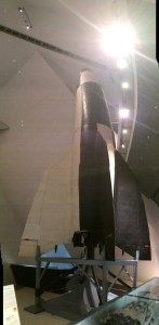V2/A4 Rocket in the Militärhistorische Museum der Bundeswehr in Dresden, Germany