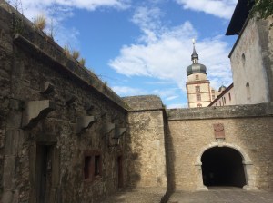 Inside the Marienberg Fortress; Würzburg Germany