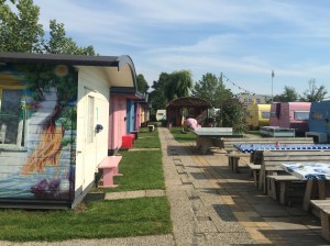 Lucky Lake Hostel outside of the city of Amsterdam in Netherlands.